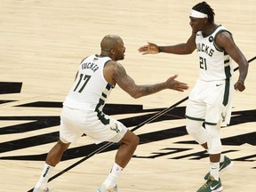 Make no mistake, P.J. Tucker has changed this Milwaukee Bucks team and made them tougher to play against and is at least a part of the reason they find themselves on the cusp of a championship. Getty Images