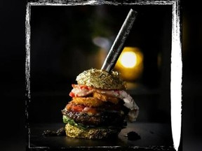 The world's most expensive burger.