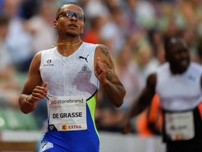 Markham, Ont.’s Andre De Grasse remains one of the main medal hopefuls for the track and field team. Getty Images