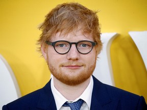 Cast member Ed Sheeran attends the U.K. premiere of "Yesterday" in London, June 18, 2019.