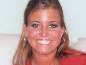 Murder victim Dianna Sandeman. 27. was shot outside an Etobicoke sports bar on  July 5, 2006.