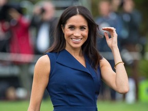 Meghan, Duchess of Sussex attends a reception at Government House on October 18, 2018 in Melbourne, Australia.