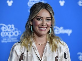 Hilary Duff attends D23 Disney+ Showcase at Anaheim Convention Center on August 23, 2019 in Anaheim, California.