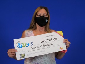 Lisa Williams-Rozario of Stouffville won $613,729 in the Lotto Max second prize in the June 8, 2021 draw.