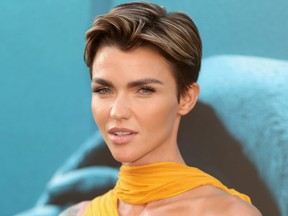 Ruby Rose attends Warner Bros. Pictures and Gravity Pictures' premiere of "The Meg" at TCL Chinese Theatre IMAX on Aug. 6, 2018 in Hollywood, Calif.