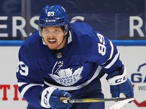 Maple Leafs forward Nick Robertson was selected No. 53 overall in the 2019 NHL entry draft, and is on the verge of making the team in the autumn of 2021.