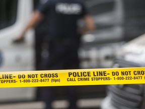 Toronto Police tape.