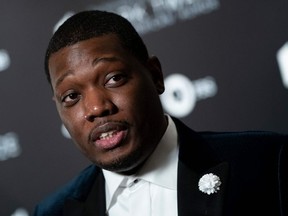 US comedian Michael Che arrives at the Kennedy Center for the Mark Twain Award for American Humor on October 27, 2019 in Washington, D.C.