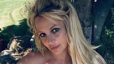Britney Spears shared a naked selfie to her millions of followers on Instagram on Friday.