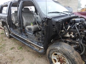 Image released by Hamilton Police from Project El Dorado, an investigation into an organized auto theft and chop shop ring.