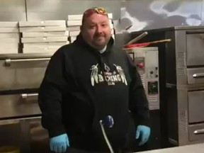Paul MacDonald, owner of Belly Busters Pizza and Donair