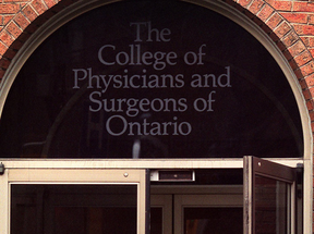 Ontario College of Physicians and Surgeons headquarters, in Toronto.