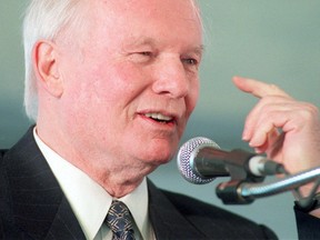 Former premier Bill Davis is pictured in June 1997