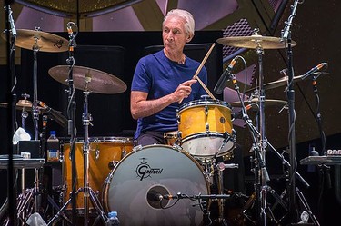 Charlie Watts started his career as a jazz drummer.