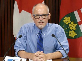 Ontario's chief medical officer of health, Dr. Kieran Moore.