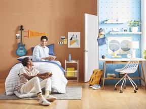 Many students will be living away from home for the first time this fall. IMAGE COURTESY OF BED BATH AND BEYOND.