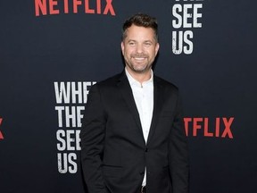 Joshua Jackson attends the World Premiere of Netflix's "When They See Us" at the Apollo Theater on May 20, 2019 in New York City.