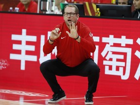 Nick Nurse has committed to coaching Team Canada through the next Olympic Games.