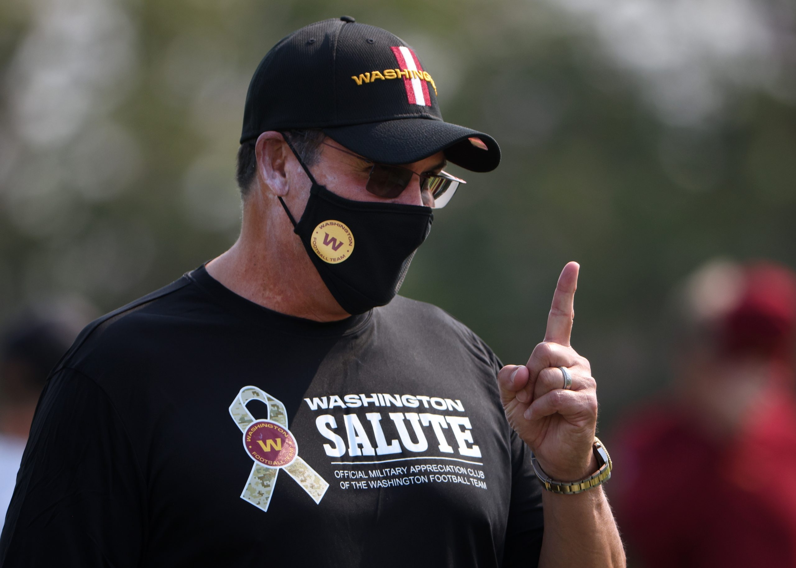 Washington Football Team coach Ron Rivera is cancer-free 