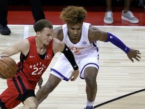 Toronto Raptors' Malachi Flynn was one of the best players at Summer League.