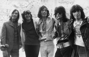 Stop Brown Sugar? The Stones of 1971 would have had two words for that. The group pose in Hyde Park, London in 1969 – (from left to right) Charlie Watts, Mick Taylor, Mick Jagger, Keith Richards and Bill Wyman. (Photo by J. Wilds/Keystone/Getty Images)
