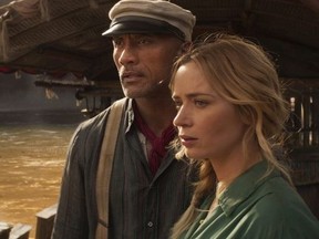 Dawyne 'The Rock' Johnson and Emily Blunt star in the new Disney flick Jungle Cruise. 2021