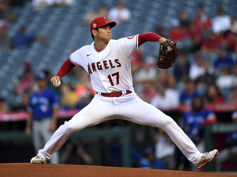 Angels' Ohtani out of lineup vs. Blue Jays due to back issue