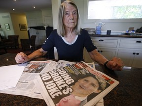 Dorothy Williams, 89 - of Calgary, sitting in her daughter's kitchen in Scarborough Rouge wonders why $500 was deposited in her bank account a day after the federal Liberals dropped the writ for an election on Thursday August 19, 2021. Jack Boland/Toronto Sun/Postmedia Network