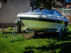 A neighbour's social media comments about a boat bothers its owner.