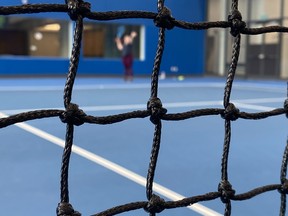 There are four tennis courts located in Hotel X’s athletic centre, 10XT0. IAN SHANTZ/TORONTO SUN