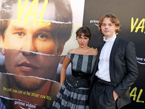 Mercedes Kilmer and Jack Kilmer attend the premiere of Amazon Studios' "VAL" at DGA Theater Complex in Los Angeles, Tuesday, Aug. 3, 2021.