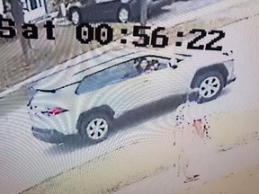 Suspect vehicle in a series of distraction thefts from Saturday, June 26, 2021