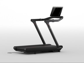 The Peloton Tread treadmill is pictured in a photo provided by Health Canada.