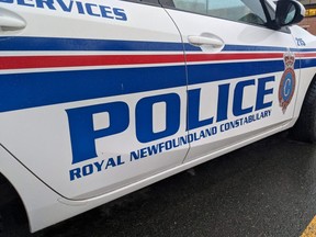 A Royal Newfoundland Constabulary police car is shown in St.John's in a June, 2020 photo.