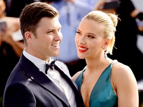 Scarlett Johansson and Colin Jost are expecting their first child together.