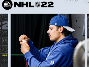 Toronto Maple Leafs star Auston Matthews is on the cover of NHL 22.