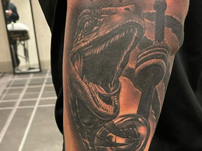 Former Raptor Danny Green got a tattoo that pays tribute to Toronto.