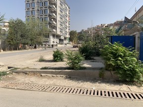 Empty streets in Kabul, Afghanistan on Tuesday, Aug. 17 2021.