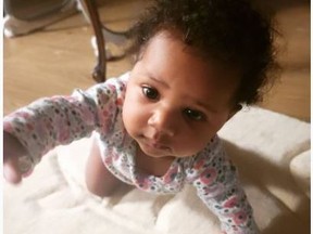 Kaiomi Hall-Kemp, a 10-month old drowning victim on life support at Sick Kids Hospital.
