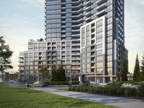 he Stella Condo will be built in uptown Brampton and fits
in with the City’s strategy to implement 15-minute walkable 
neighbourhoods with all essential needs nearby. SUPPLIED