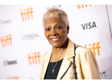 Dionne Warwick attends the "Dionne Warwick: Don't Make Me Over" Premiere during the 2021 Toronto International Film Festival at Princess of Wales Theatre on Sept. 11, 2021 in Toronto.