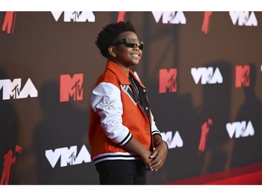 NEW YORK, NEW YORK - SEPTEMBER 12: Young Dylan attends the 2021 MTV Video Music Awards at Barclays Center on September 12, 2021 in the Brooklyn borough of New York City.
