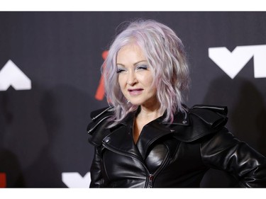 NEW YORK, NEW YORK - SEPTEMBER 12: Cyndi Lauper attends the 2021 MTV Video Music Awards at Barclays Center on September 12, 2021 in the Brooklyn borough of New York City.