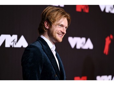 NEW YORK, NEW YORK - SEPTEMBER 12: Finneas attends the 2021 MTV Video Music Awards at Barclays Center on September 12, 2021 in the Brooklyn borough of New York City.