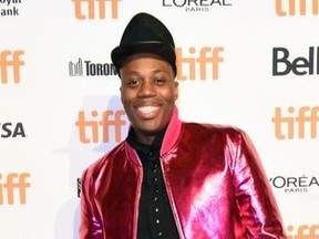 Kardinal Offishall attends the Oscar Peterson: Black And White photo call during the 2021 Toronto International Film Festival at TIFF Bell Lightbox on Sept. 12, 2021, in Toronto.