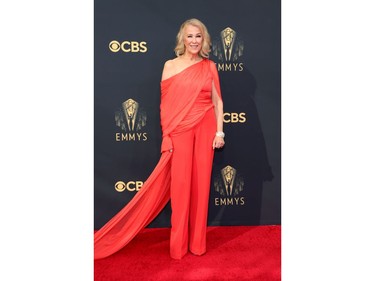 Catherine O'Hara attends the 73rd Primetime Emmy Awards in Los Angeles, Sept. 19, 2021.