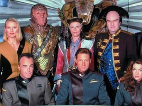 Cast of the original "Babylon 5."