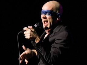 Michael Stipe of R.E.M. plays a sold-out show at the Hummingbird Centre in Toronto Wednesday November 10th, 2004.