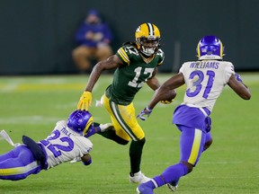 Even though he didn't play the full season in 2020, Green Bay Packers wide receiver Davante Adams put up more than 300 fantasy points.
