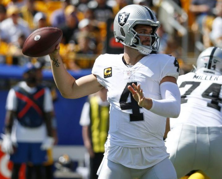 Raiders' quarterback Derek Carr 'confident' in offense entering Week 1